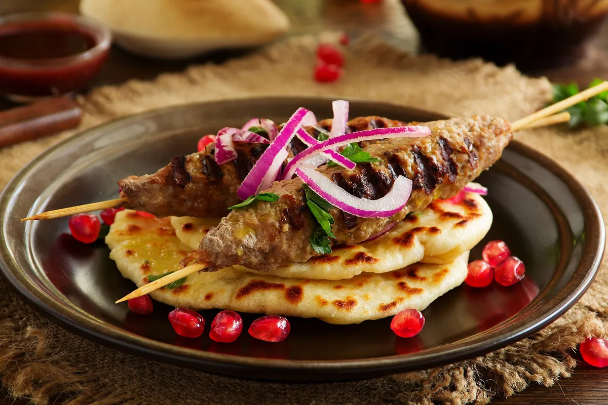 Kebab food typical of Mr. Kebab Takeaway